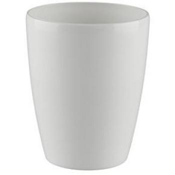 Maceta de polipropileno Fiji blanca 12,7x15 cm