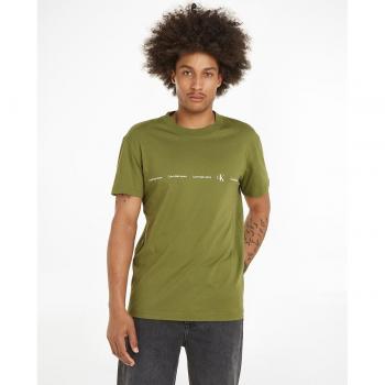 Camiseta Calvin Klein Jeans con logo repetido