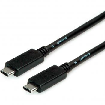 Cable USB 3.2 Gen 2 USB-C a USB-C, 2 m, 100W, Emark, negro