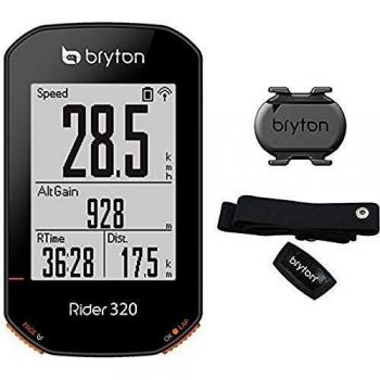 Bryton Rider 320, Ciclocomputador Unisex Adulto, Negro, TU EU