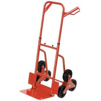 Carretilla Plegable Meister 8985750 - Acero - Capacidad de Carga Hasta 120 Kg - Color Rojo