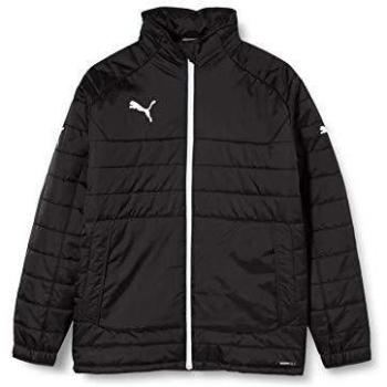 PUMA Jacke Stadium Jacket - Chaqueta de pluma para niño, color negro / blanco, talla 16 años