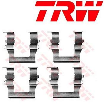 Kit de Accesorios para Pastillas de Frenos TRW PFK317 - Compatible con MITSUBISHI L200 III, PAJERO 2 y Pajero Sport 1 SUV