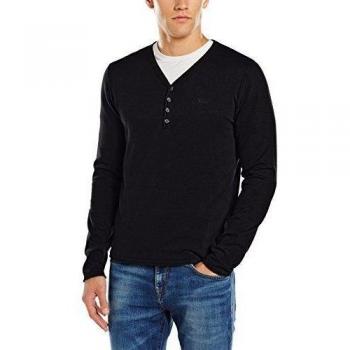 LTB TOMESO PULLOVER-Jersey Hombre,  
 negro