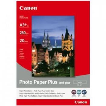 Canon Photo Paper Plus Semi-Gloss SG-201, A3+, 260g/m², 20 Sheets