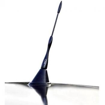 WRC Antena Aluminio Negra