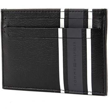 Tommy Hilfiger Urban Stripe CC Holder Black