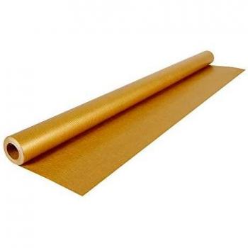 Rollo de papel de regalo kraft dorado 10m x 0,7m Clairefontaine