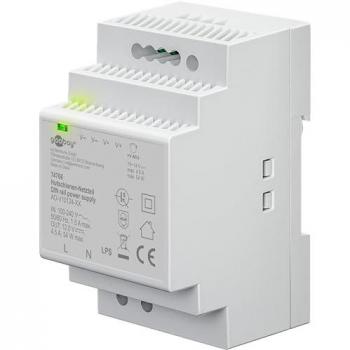 Fuente de alimentación DIN 12V DC 4,5A 54W con protección múltiple y montaje en riel DIN