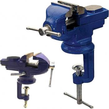 Morsa de Banco con Base Giratoria y Apertura Máxima de 60 mm