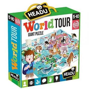 PUZZLE GIGANTE WORLD TOUR HEADU