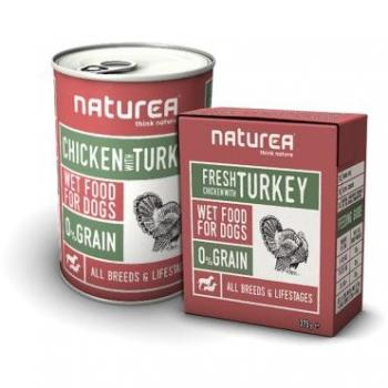 Naturea Paté de Pollo y Pavo Lata para Perros 0.4 KG