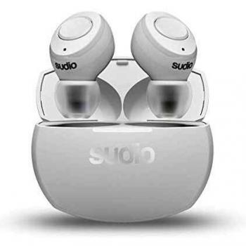 Sudio - Auriculares De Botón Tolv R Blanco True Wireless, Normal
