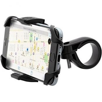 Aduro U Grip Plus Universal para bicicleta, motocicleta, manillar, Roll Bar Mount para todos los teléfonos inteligentes, Apple iPhone GPS Holder