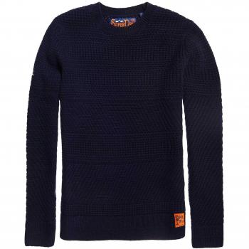 Superdry Seattle Crew, Jersey para Hombre M Marino
