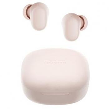 Xiaomi Redmi Buds 6 Play - Auriculares Bluetooth Inalámbricos Rosa con Cancelación de Ruido, IPX4, Autonomía de 36 Horas y Bluetooth 5.4