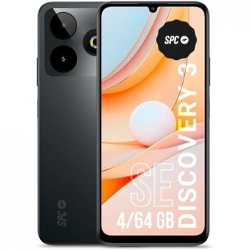 Smartphone SPC Discovery 3 SE - 6,8” HD+, 64GB Memoria Interna, 4GB RAM, Cámara Dual de 13MP, NFC y Biometría, Android 14, Batería de