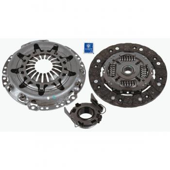 Kit de Embrague Sachs 3000 951 602 - Incluye disco de embrague, plato de presión y rodamiento de liberación, diseñado para garantizar un rendimiento óptimo en vehículos específicos, fabricado con materiales de alta calidad para