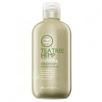 Acondicionador y Loción Corporal Restauradora de Tea Tree y Cáñamo 300ml