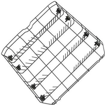 Panier inferior original para lavavajillas Beko 1790280062