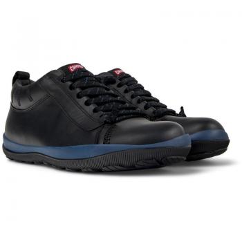 Botines de hombre Camper Peu Pista GM con suela Michelin y membrana GORE-TEX, color negro y azul, talla 39