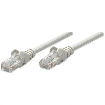 Cable de Red Patch Cat5e RJ45 5.0m Gris de Alta Calidad