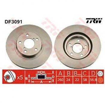 TRW Automotive AfterMarket DF3091 TRW