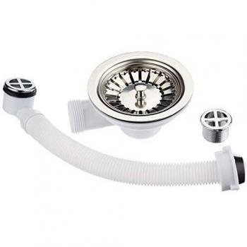 Wirquin SP2490050 - Cestillo con rebosadero cromado