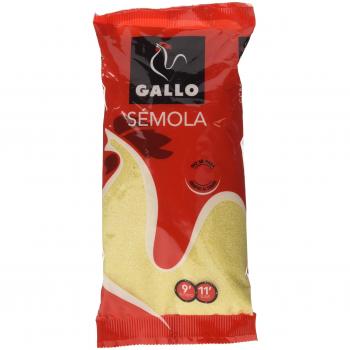 Gallo Semola - Semola De Trigo, 250 g - [Pack de 12]