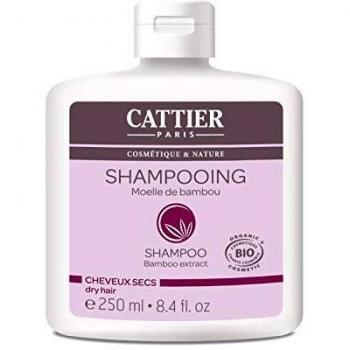 Cattier Shampoo for Dry Hair 250 ml - Moisturizing formula, enriched with natural ingredients, suitable for dry and damaged hair, sulfate-free, paraben-free, vegan-friendly