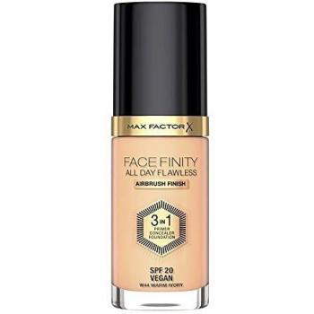 Max Factor Facefinity All Day Flawless Long-Lasting Foundation SPF 20 Shade 44 Warm Ivory 30 ml