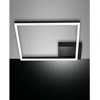 Lámpara de Techo LED Bard 39W Antracita 42x42 cm Fabas Light
