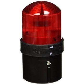 Schneider Electric XVBL0B4 XVB Baliza Fija, LED Integral, 24VCA/VCC, IP65, 70mm x 70mm x 139mm, Rojo