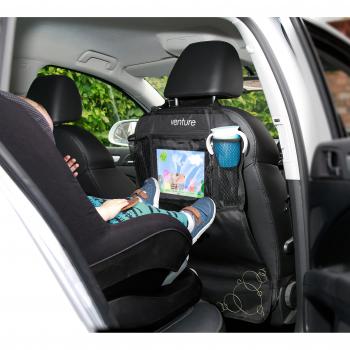 * * Oferta introductoria * * | nuevo activue Touch | 2 x Heavy Duty Kick Mats con iPad | Soporte para Tablet | Protector de asiento de coche | Funda para asiento de coche