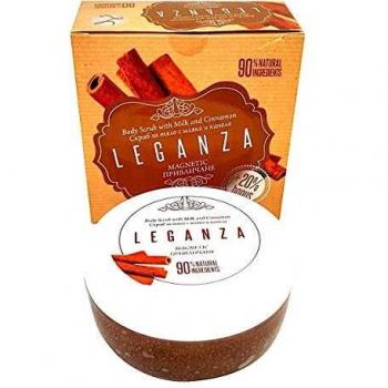 Exfoliante Corporal con Canela y Leche, Leganza Magnética