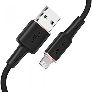 Cable USB a Lightning MFI Acefast C2-02 1.2m 2.4A Negro
