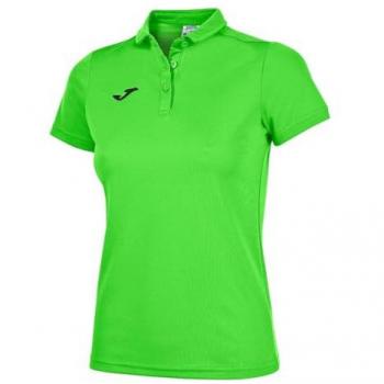 Polo Joma Hobby Mujer Verde Flúor de Manga Corta