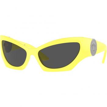 Versace Ve4450 Cat Eye Sunglasses, Color: 541887, Yellow, Female, Size: 60 MM, Includes Original Accessories