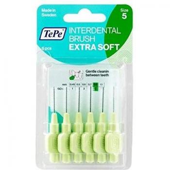 TePe Cepillo Interdental Extra Suave 0,8 mm Verde - 6 Piezas