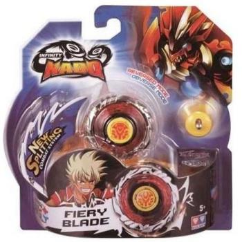 Trompos Metálicos Infinity Nado para Niños - Serie Estándar Fiery Blade