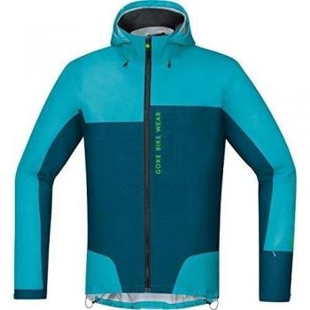 Gore Bike Wear Power Trail Gore-Tex Active - Chaqueta para hombre, color azul, talla M