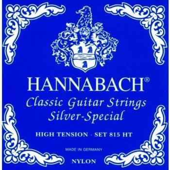 Hannabach 815HT High Tension Blue Nylon Classical Guitar Strings
