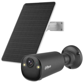 Cámara de Vigilancia Dahua Apollo Bullet C1 4G con Batería y Panel Solar, 4MP, Exterior
