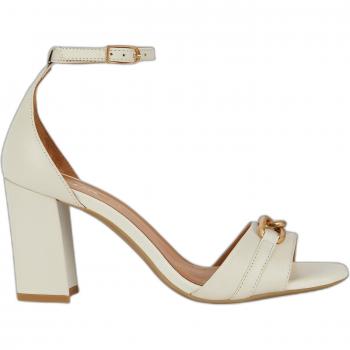 Sandalias GEOX New Eraklia para mujer en color beige claro, modelo D45RPE000TUC5322