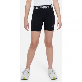 Nike - Short de niña Pro Dri-FIT negro 13 cm