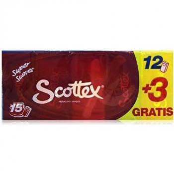 Scottex - Pañuelo - 12 + 3 uds
