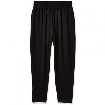 Nike W NK Flow LX Pants, Mujer, Black/Clear, L
