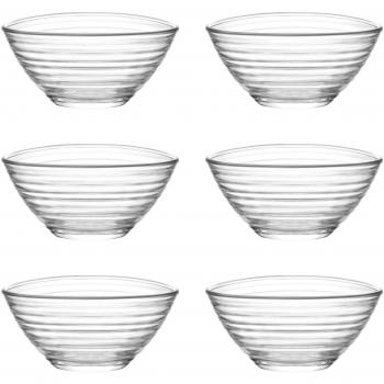 Genware Glass Ramekin - Juego de 6 platos de cristal para servir salsas, salsas y condimentos