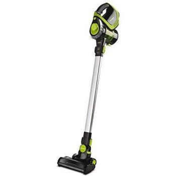 Polti Forzaspira Slim SR110 Escoba eléctrica recargable sin cables 2 en 1, tecnología ciclónica, autonomía de hasta 50 minutos, 3 fases de filtrado con filtro HEPA, Verde