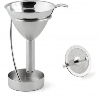 Weis 16067 - Embudo con Soporte de Acero Inoxidable